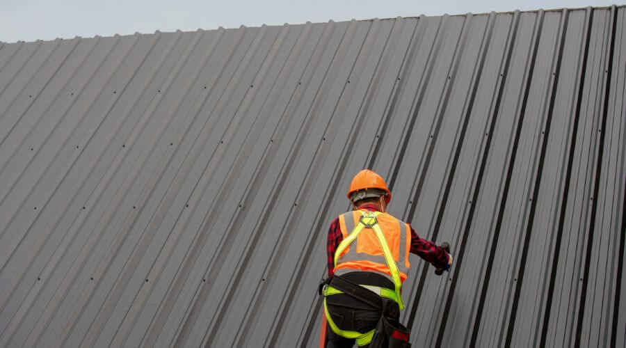 Professional metal roof installation services in Kouts, IN